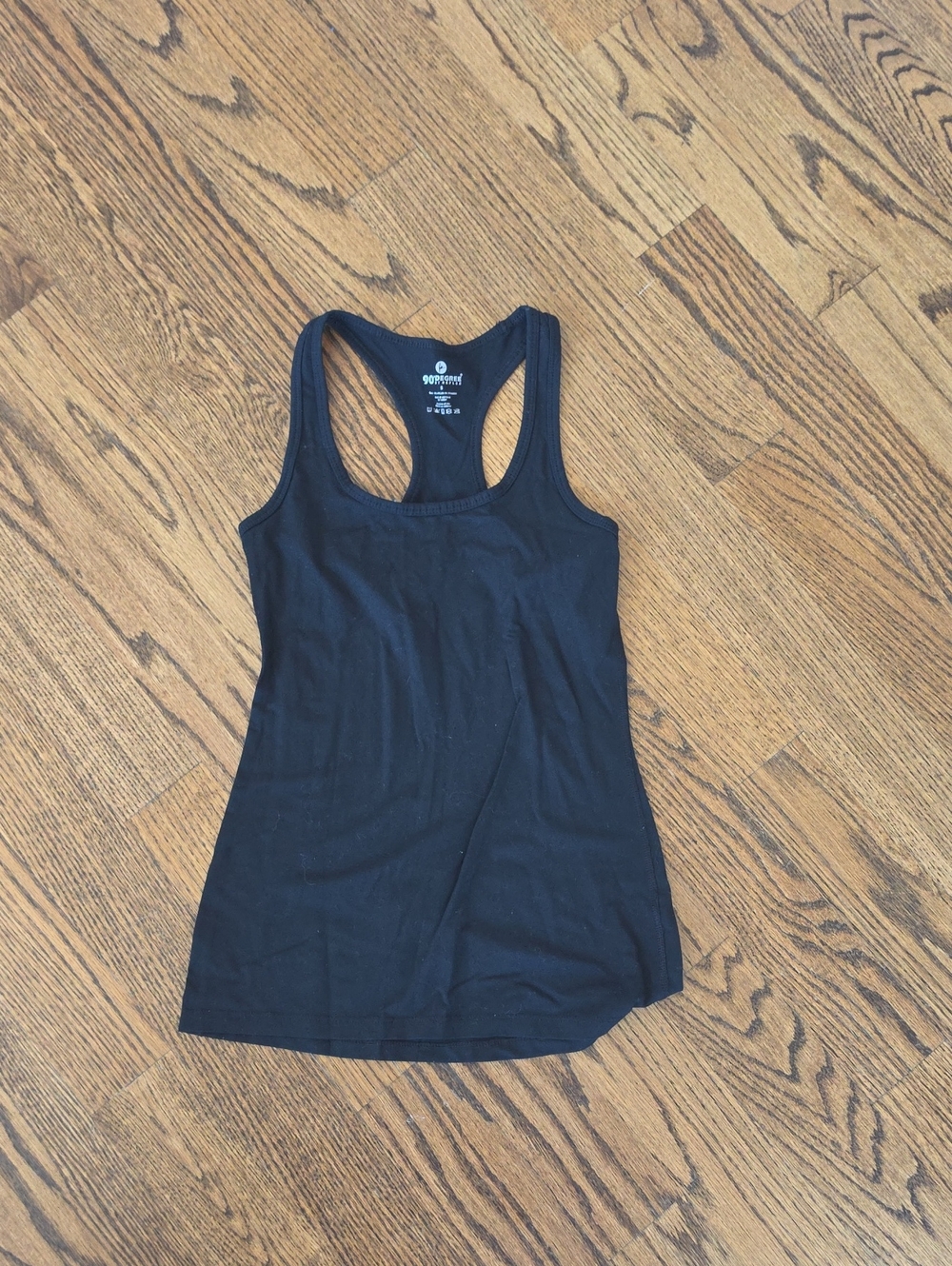 90 Degree By Reflex Black Racerback Tank Top - Women's Athletic Tank
